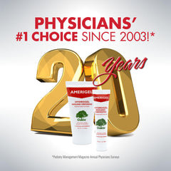 AMERIGEL dressing applied on wound, demonstrating controlled moisture delivery.