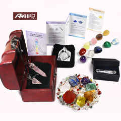 AMill chakra stones (7pcs) support focus and mindful practice