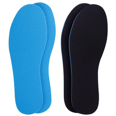 Plantillas Amitataha dobles capas en azul, amortiguación suave para cada paso.