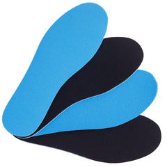 Plantillas Amitataha dobles capas en negro, absorción de impactos para caminatas largas.