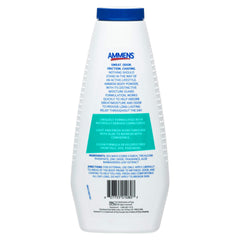 AMMENS Powder Shower Fresh application image showing feet cooling after shower.