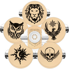 Amolyfe Dexcom G7 Tattoo Overpatch Lion design for discreet wear and comfort