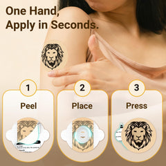 Amolyfe Dexcom G7 Overpatch Waterproof Adhesive resists sweat and water for reliable wear