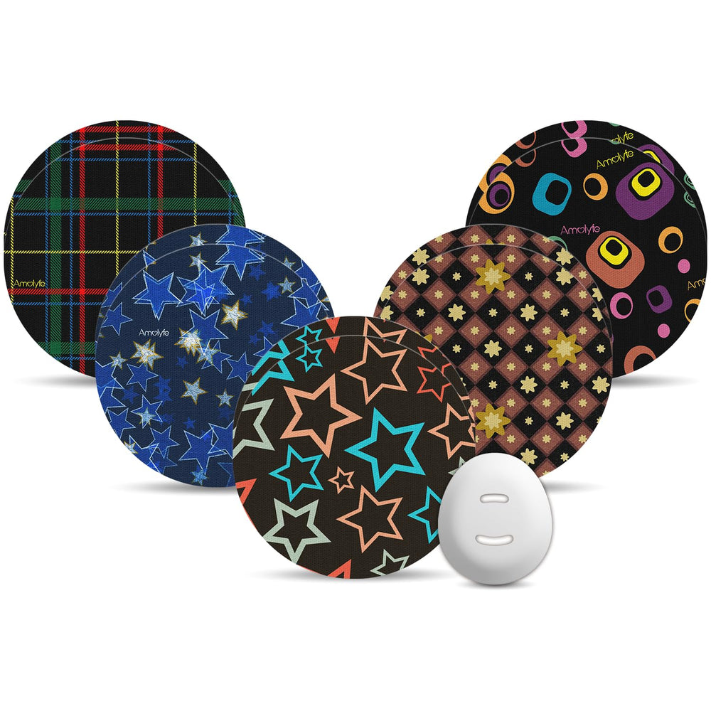 Amolyfe Dexcom G7 overpatches shield the sensor from bumps without leaving residue
