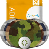 Amolyfe Libre 3 camo pack front view shows rugged protection for active wearers.