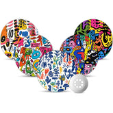 Amolyfe Libre 3 Plus graffiti cover front view protects sensor from impact