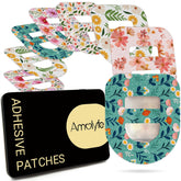 Amolyfe Omnipod 5 patch with flower design for discreet, stylish wear