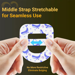 Amolyfe Omnipod Overpatch is waterproof and sweatproof for active use.