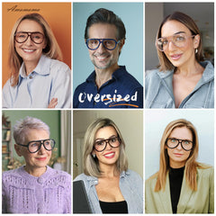 AMOMOMA aviator glasses with spring hinges for flexible, comfortable all-day wear.