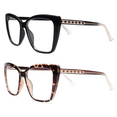 AMOMOMA oversized reading glasses provide comfortable daily wear for long sessions