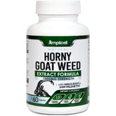 Amplicell Horny Goat Weed Complex bottle front signaling daily energy and vitality