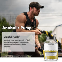 Anabolic Warfare Anabolic Pump during workout scene illustrating real-life use and pump potential.