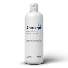 ANASEPT Skin and Wound Cleanser 15 oz bottle with dispensing cap for easy cleansing