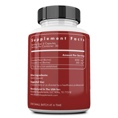Ancestral Supplements beef heart CoQ10 bottle signaling energy-supporting, whole-food nutrition.