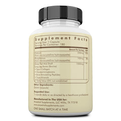 Ancestral Supplements Bone Meal Capsules with Type I collagen for joints.