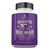 Ancestral Supplements brain-liver bottle with capsules for brain and mood support