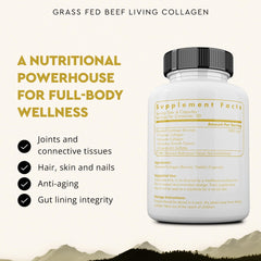 Grass-fed beef cartilage source for Ancestral Supplements Living Collagen
