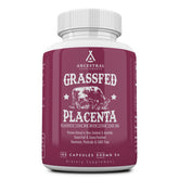 Ancestral Supplements grass-fed placenta-liver bottle for postnatal nutrition and vitality