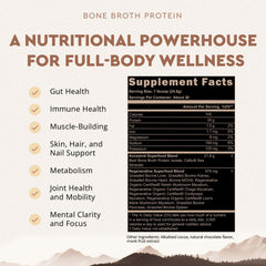 Ancestral Supplements protein powder scoop in glass for quick shakes.