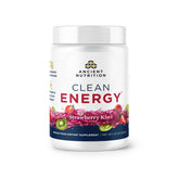 Ancient Nutrition Clean Energy Strawberry Kiwi bottle boosts alertness and steady energy