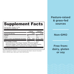 Scoop of Ancient Nutrition collagen dissolving in liquid for easy daily use