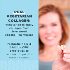 Ancient Nutrition fermented eggshell membrane collagen close-up, premium source for skin and hair