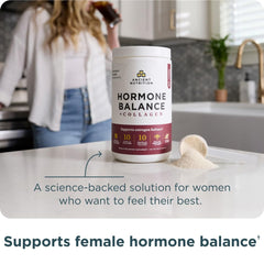 Ancient Nutrition Hormone Balance capsules pack for convenient daily routine