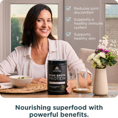 Ancient Nutrition hydrolyzed collagen peptides for joint-supporting nutrition.