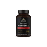Ancient Nutrition Iron bottle with capsules for daily support.