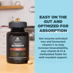 Ancient Nutrition Iron features Dong Quai extract as part of the TCM blend.