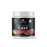 Ancient Nutrition Raspberry Lemonade fiber powder bottle for digestive support