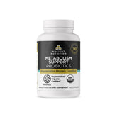 Ancient Nutrition regenerative organic probiotics bottle with capsules for daily metabolism support potential