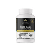 Ancient Nutrition regenerative organic probiotics bottle for daily digestion balance
