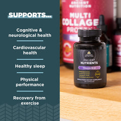 Ancient Nutrition TCM blend ingredients including fo-ti, bovine liver and hake roe