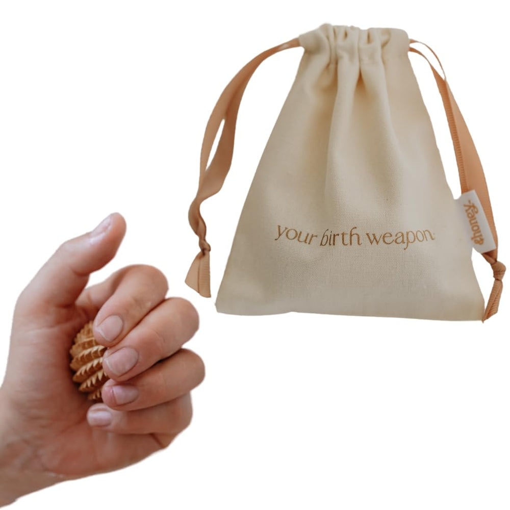 andhoney birth weapon birth comb for gentle support during contractions