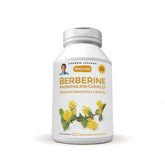 Andrew Lessman Berberine Phospholipid bottle with easy-to-swallow capsules.