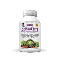 ANDREW LESSMAN COMPLETE 150 CAPSULES bottle front, daily multivitamin for balanced nutrition