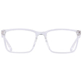 ANDWOOD blue light blocking glasses with large square frame for clear screen viewing