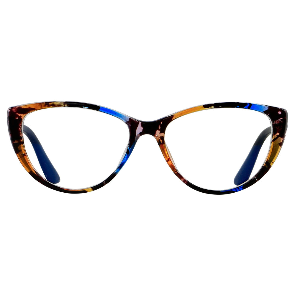 Andwood blue light blocking cat-eye glasses for women reduce screen glare and eye strain.