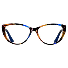 Andwood blue light blocking cat-eye glasses for women reduce screen glare and eye strain.