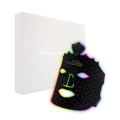 ANGAUSS 7-color LED mask front view shows versatile home skin therapy
