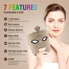Angauss cordless design lets you move freely while using the mask.