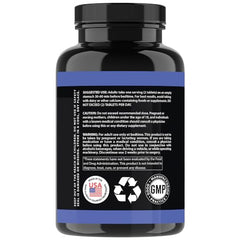 Angry Supplements Garcinia Cambogia PM bottle back with details