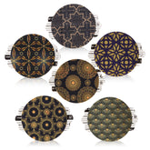 ANGTICS Dexcom G7 overpatch with star gilt geometry, enhances wear with secure fit and style.