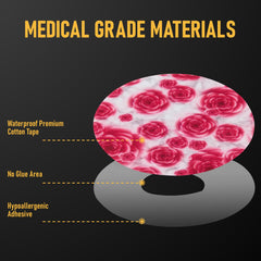 ANGTICS Dexcom G7 overpatch vibrant mixed florals for daily style and protection