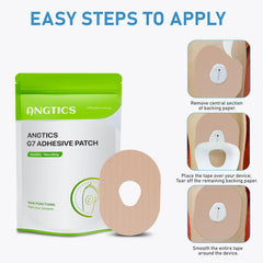 ANGTICS Dexcom G7 parche duradero que permanece fijado más de diez días
