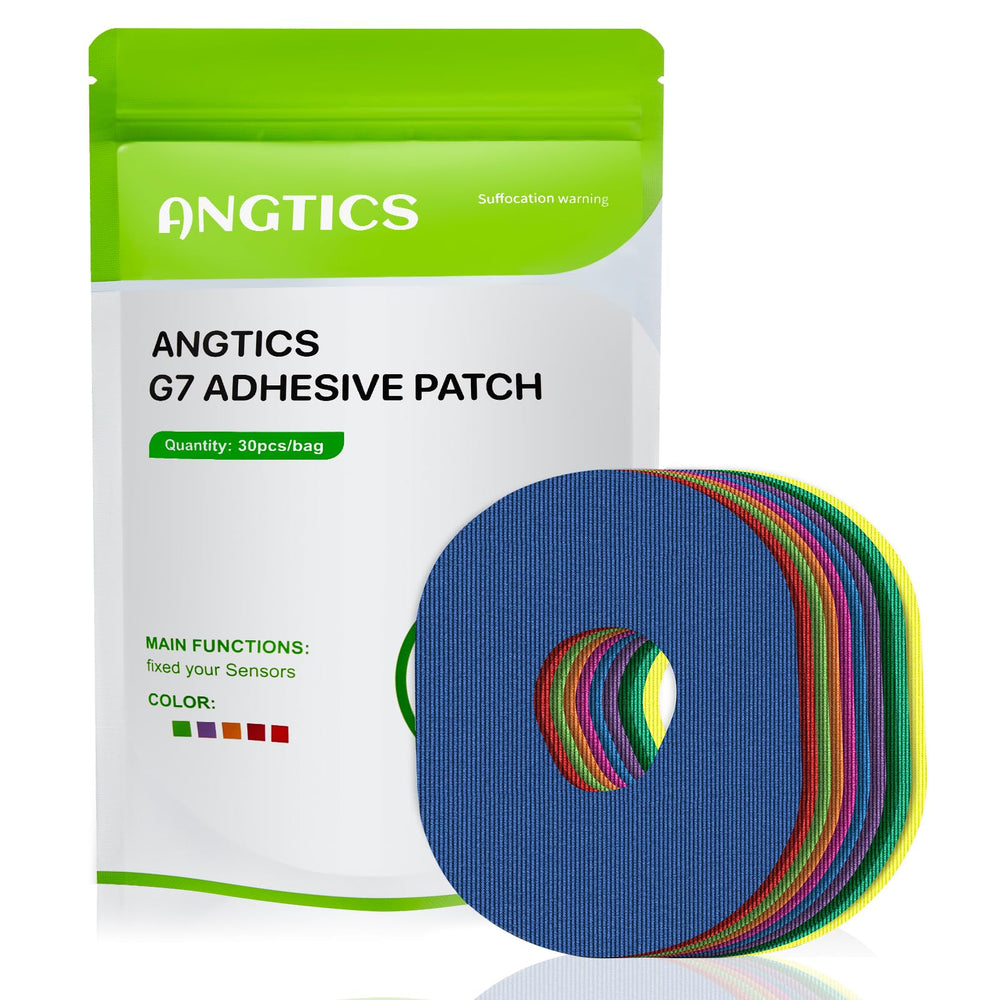ANGTICS Dexcom G7 patch waterproof for reliable wear during swimming and workouts.