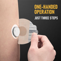 ANGTICS Dexcom G7 patches latex-free for sensitive skin comfort.