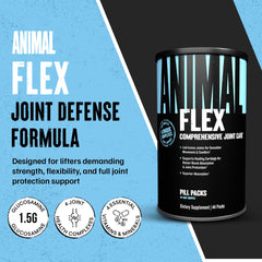 Animal Flex daily packs illustrating easy, convenient daily joint care