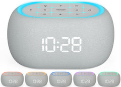 ANJANK white-noise-sound-machine-alarm-clock delivers calm nights with gentle mornings.